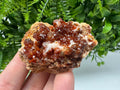 Red Vanadinite on Barite from Marocco,crystal minerals Speciment cluster Vanadinite crystal Vanadinite Geology Vanadinite cluster minerals