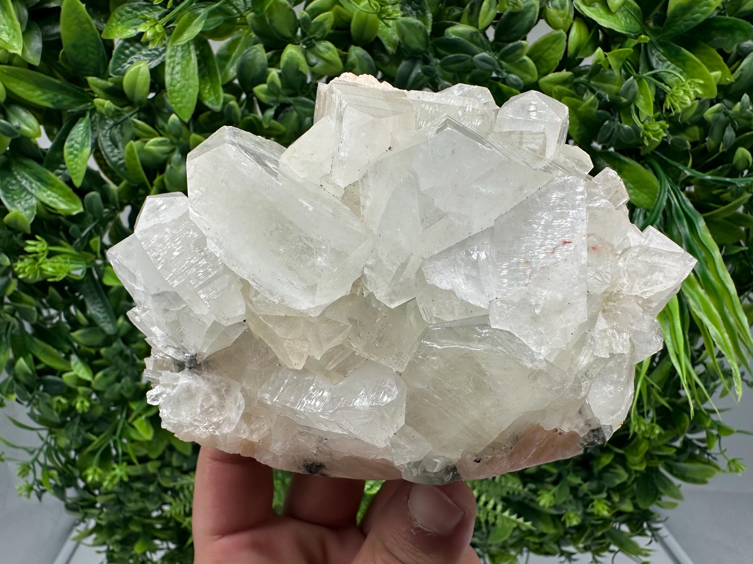 STUNNING Apophyllite,Stilbite,on CHALCEDONY,natural,collection minerals specimen,India ,Mineral,Crystal,Stone Mineral Specimen India Crystal