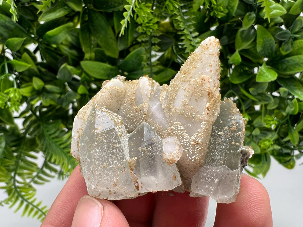 Quartz,Calcite whit Brown Rhodochrosite from Djurcovo mine,Bulgaria,Quartz,Rhodochrosite cluster,natural mineral,collection crystal,mineral