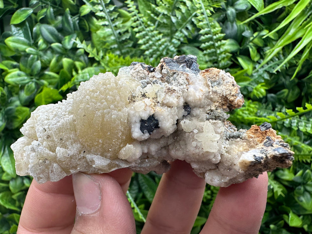 Rare Calcite Cluster: Madan Bulgaria Mineral Souvenir