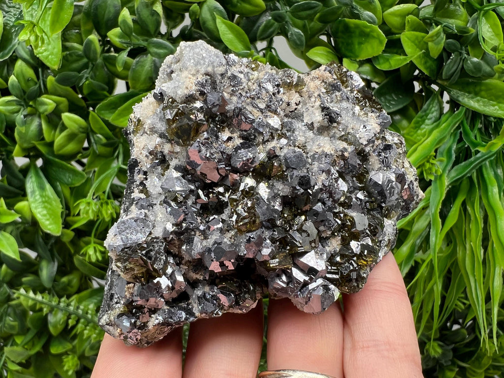 Galena Sphalerite Pyrite Mineral Specimen, Krushev dol Mine, Bulgaria