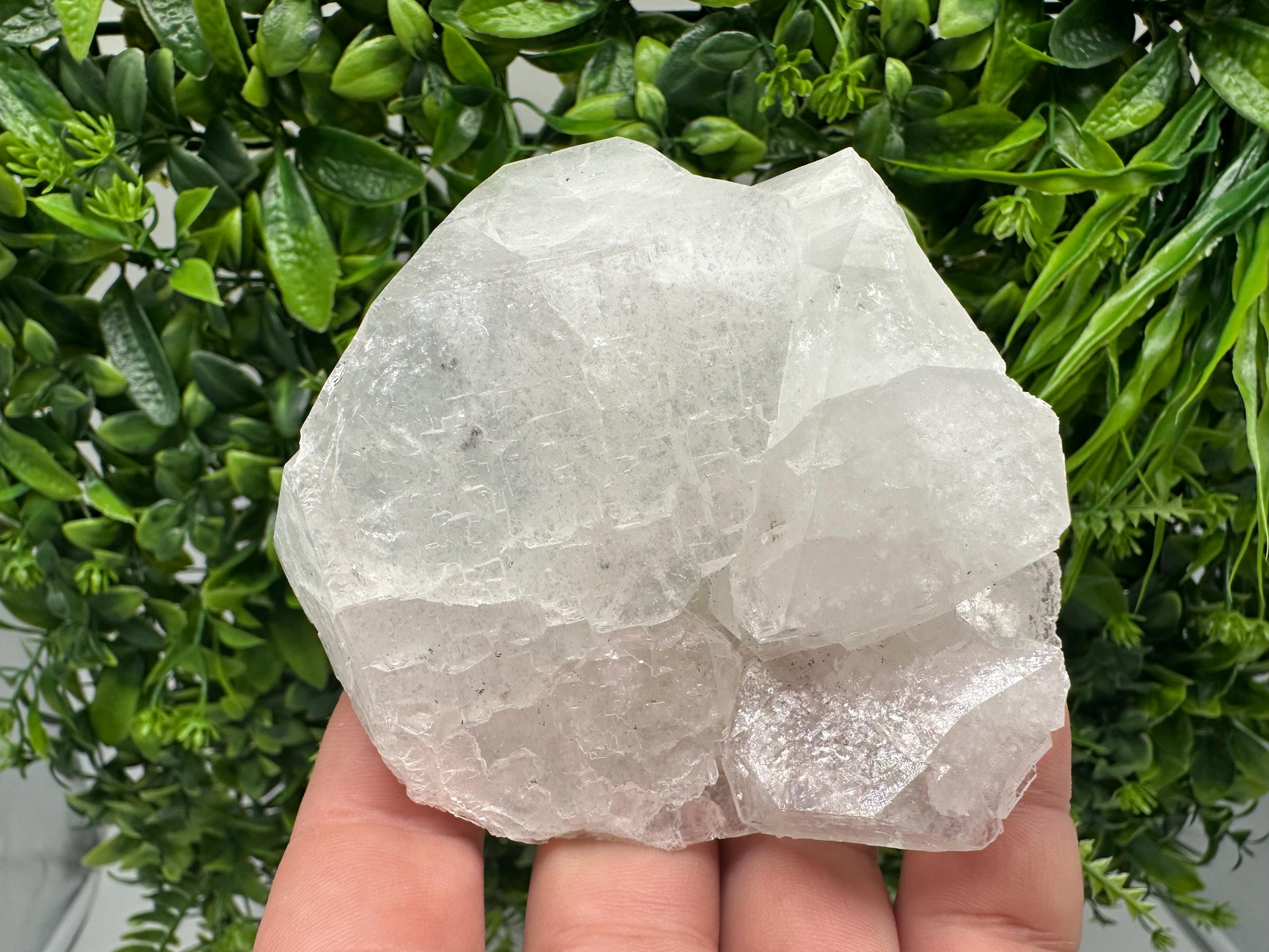 Apophyllite Stilbite on Chalcedony Specimen, India Crystal