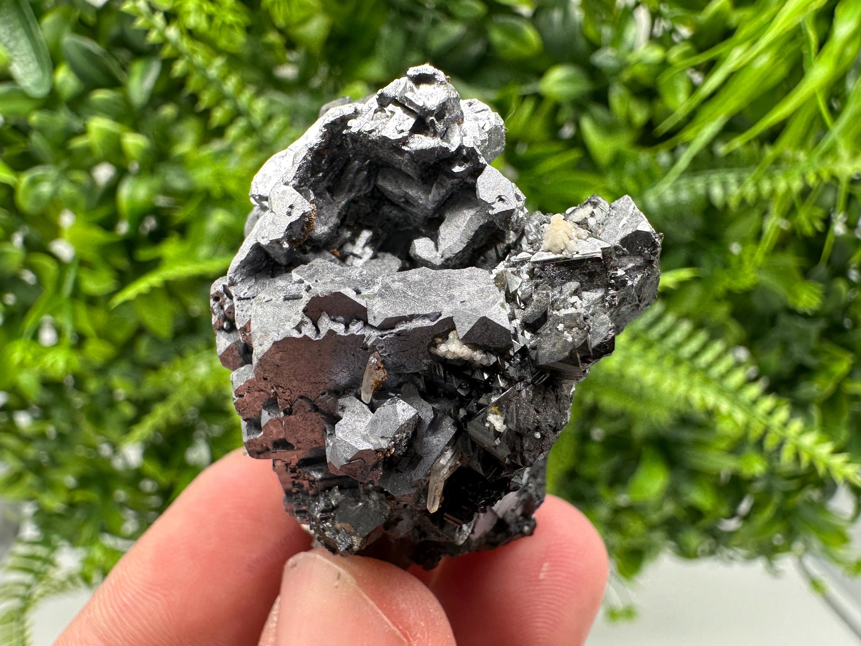 Galena Sphalerite Mineral Specimen, Quartz with Siderite, Madan Bulgaria