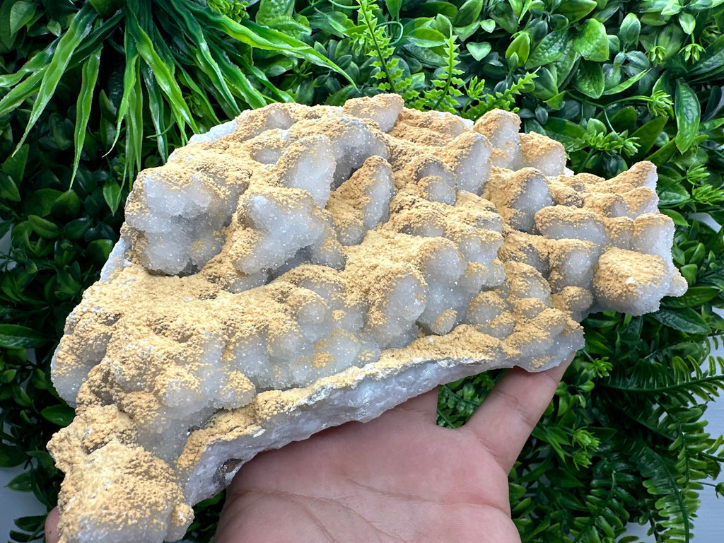 Large Chalcedony with Dolomite/Siderite, Krushev Dol Mine Mineral Specimen