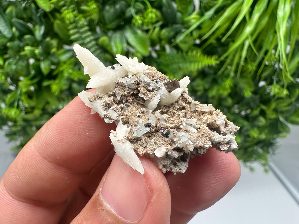 Rare Rainbow Pyrite Calcite Mineral Specimen, Madan Bulgaria
