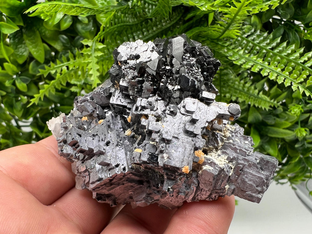 Collected Skeletal GALENA whit Sphalerite from Krushev dol mine,Madan,Bulgaria,natural,collectible mineral specimen home decor stone,gift