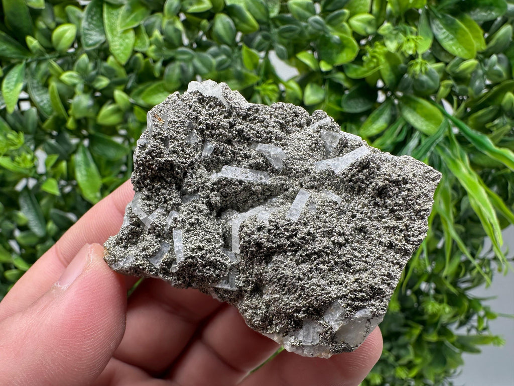 Barite Marcasite Cluster on Chalcedony - Androvo Mine, Bulgaria