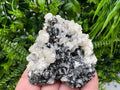Calcite on Quartz Specimen: Borieva Mine, Bulgaria