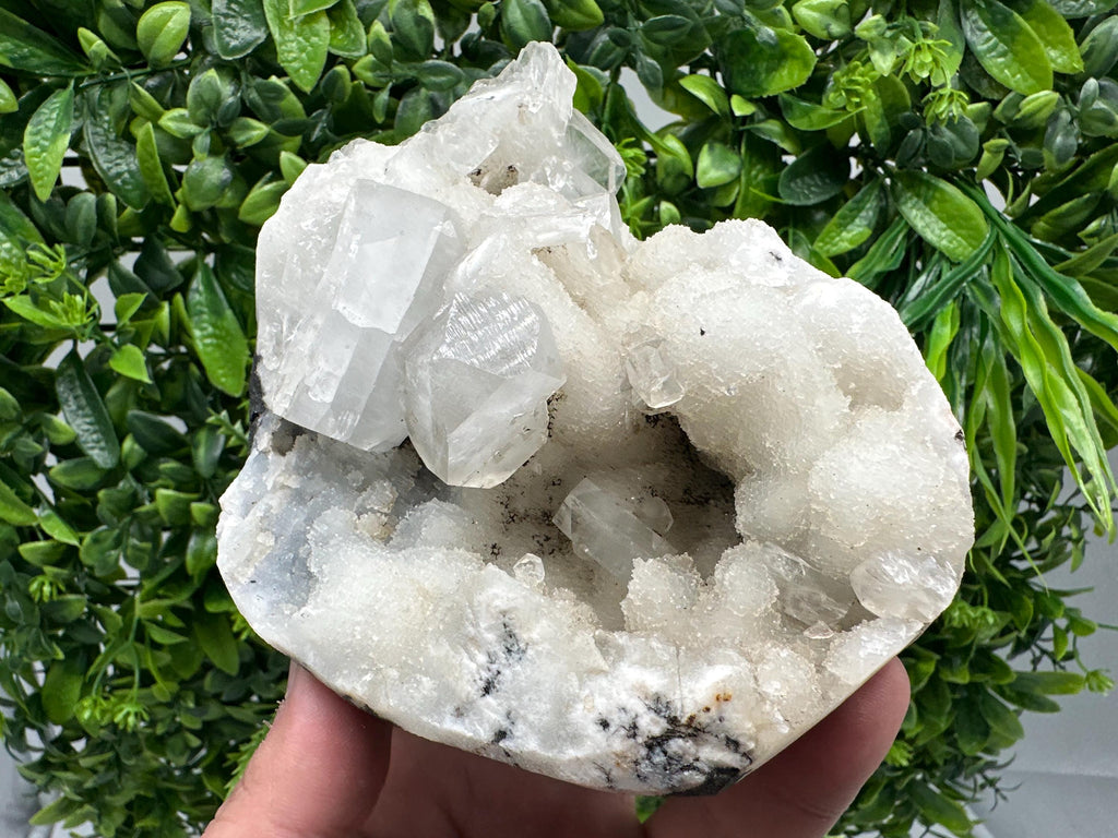 STUNNING Transparent Apophyllite on Chalcedony,natural, collection minerals specimen,India Minerals,Crystal, Stone Mineral Specimens India