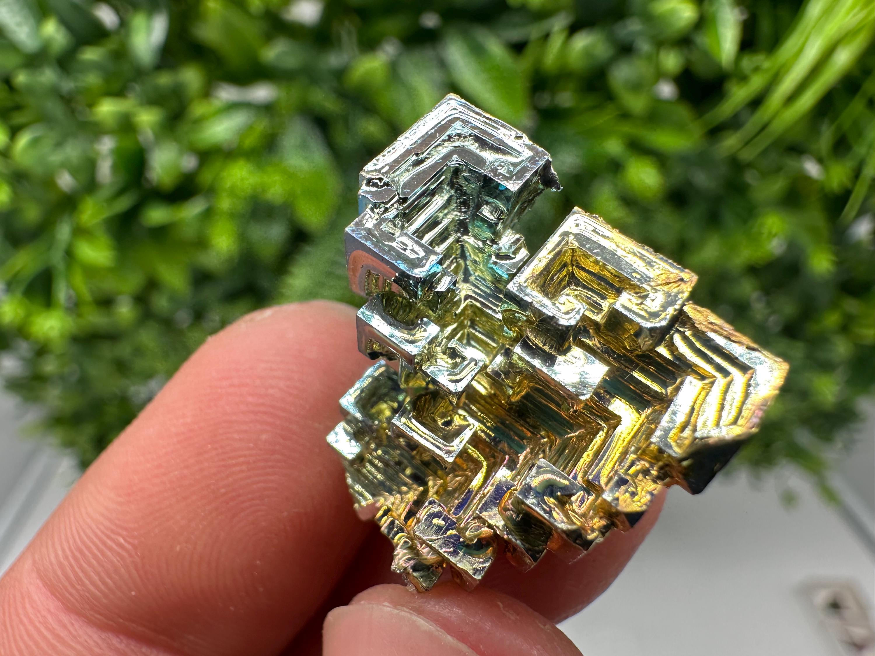 Rainbow Bismuth Crystal: Rare Gemstone Specimen,wholesale Bismuth