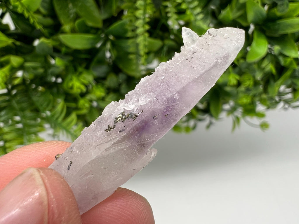 Amethyst Phantom Quartz with Chalcedony and Chlorite