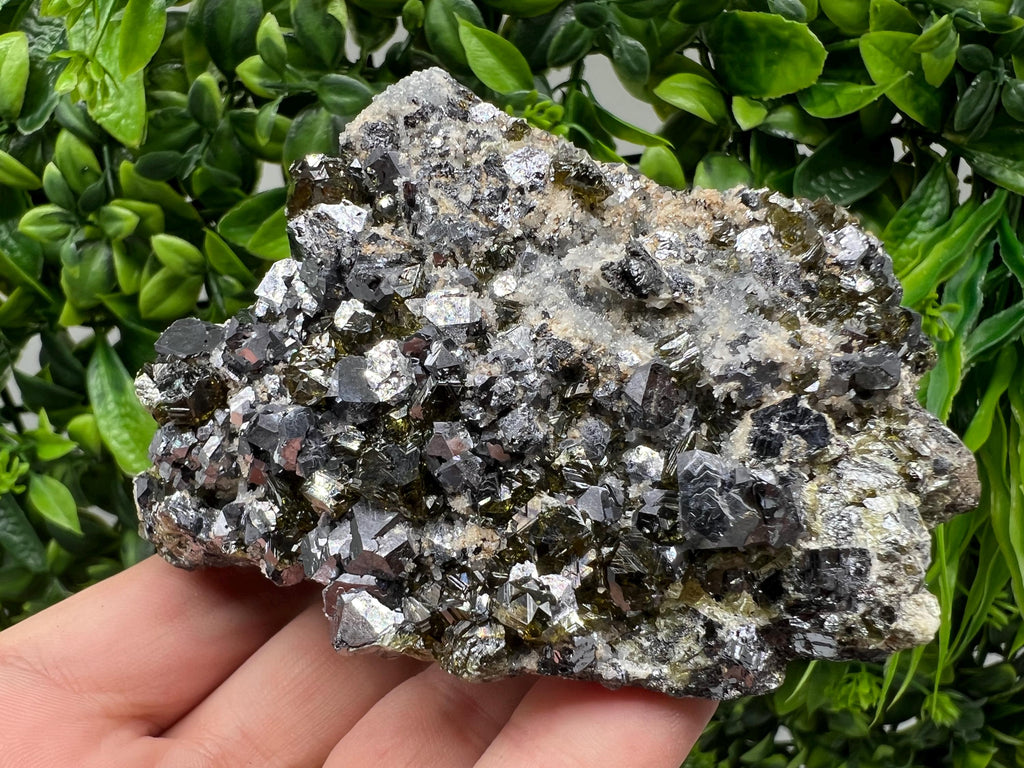 Galena Sphalerite Pyrite Mineral Specimen, Krushev dol Mine, Bulgaria