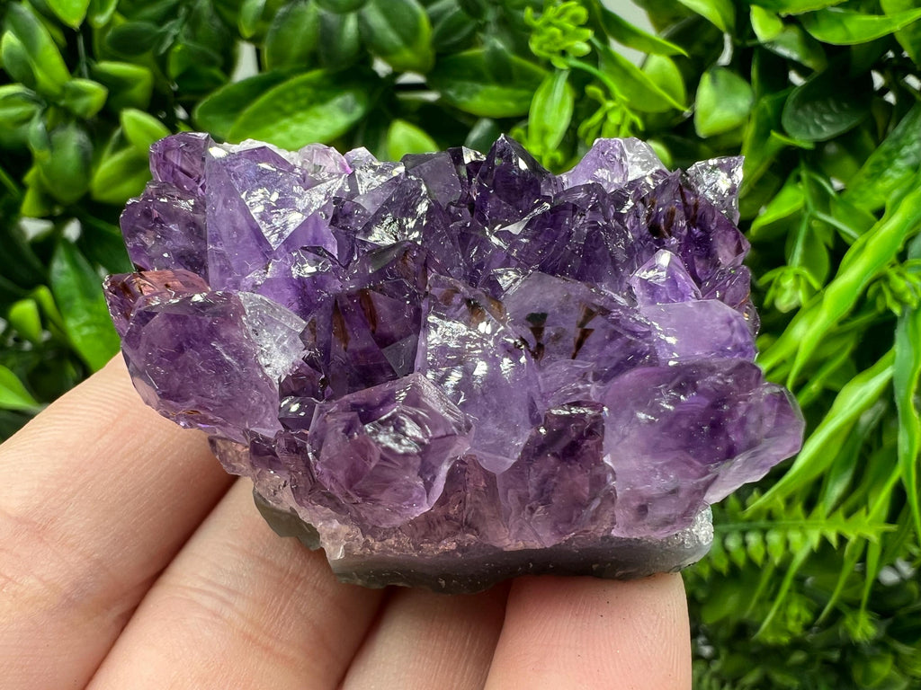 Purple Amethyst Crystal from Uruguay: Natural Energy Stone