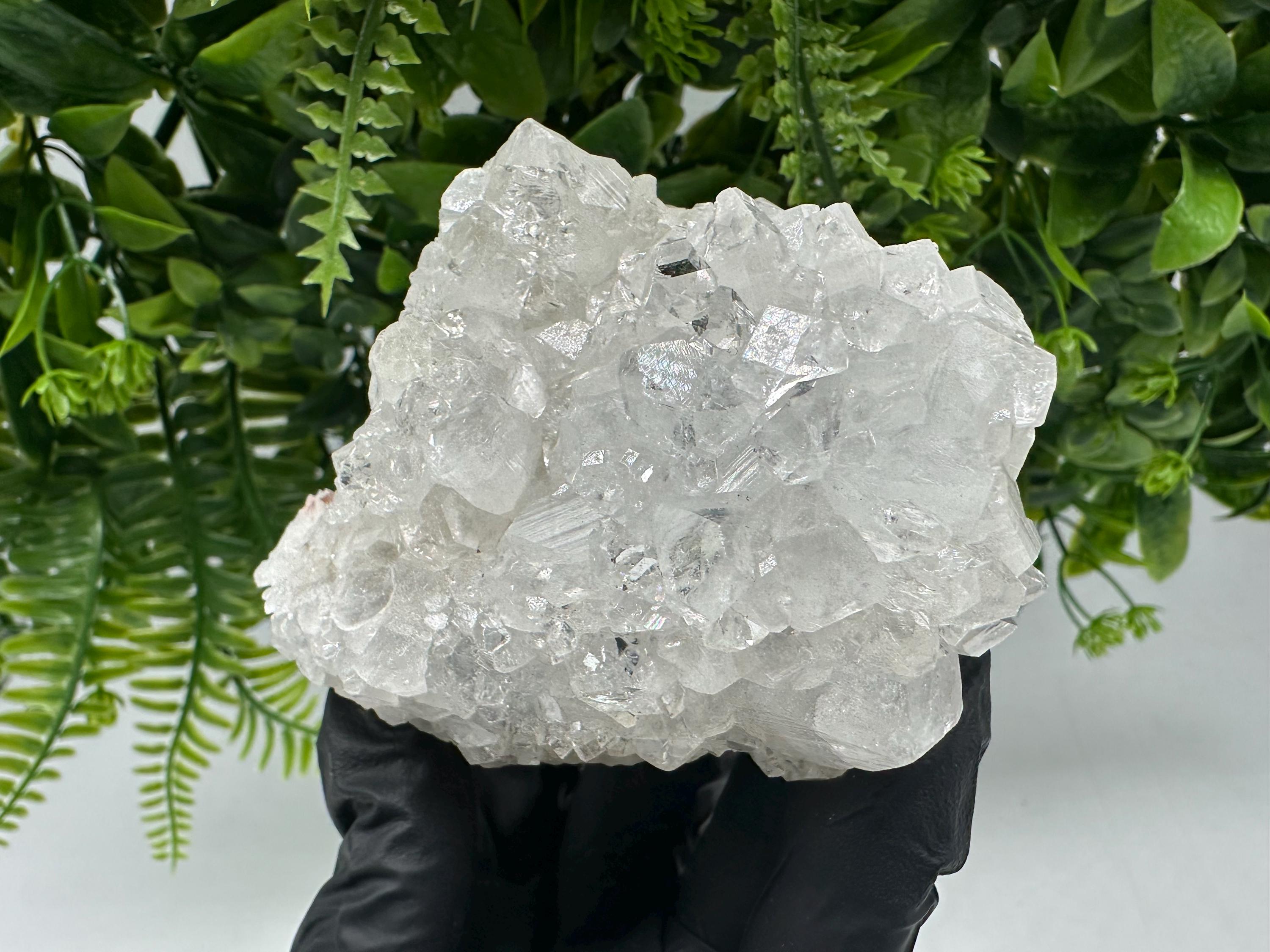 STUNNING Transparent Apophyllite on Chalcedony,natural, collection minerals specimen,India Minerals,Crystal, Stone Mineral Specimens India