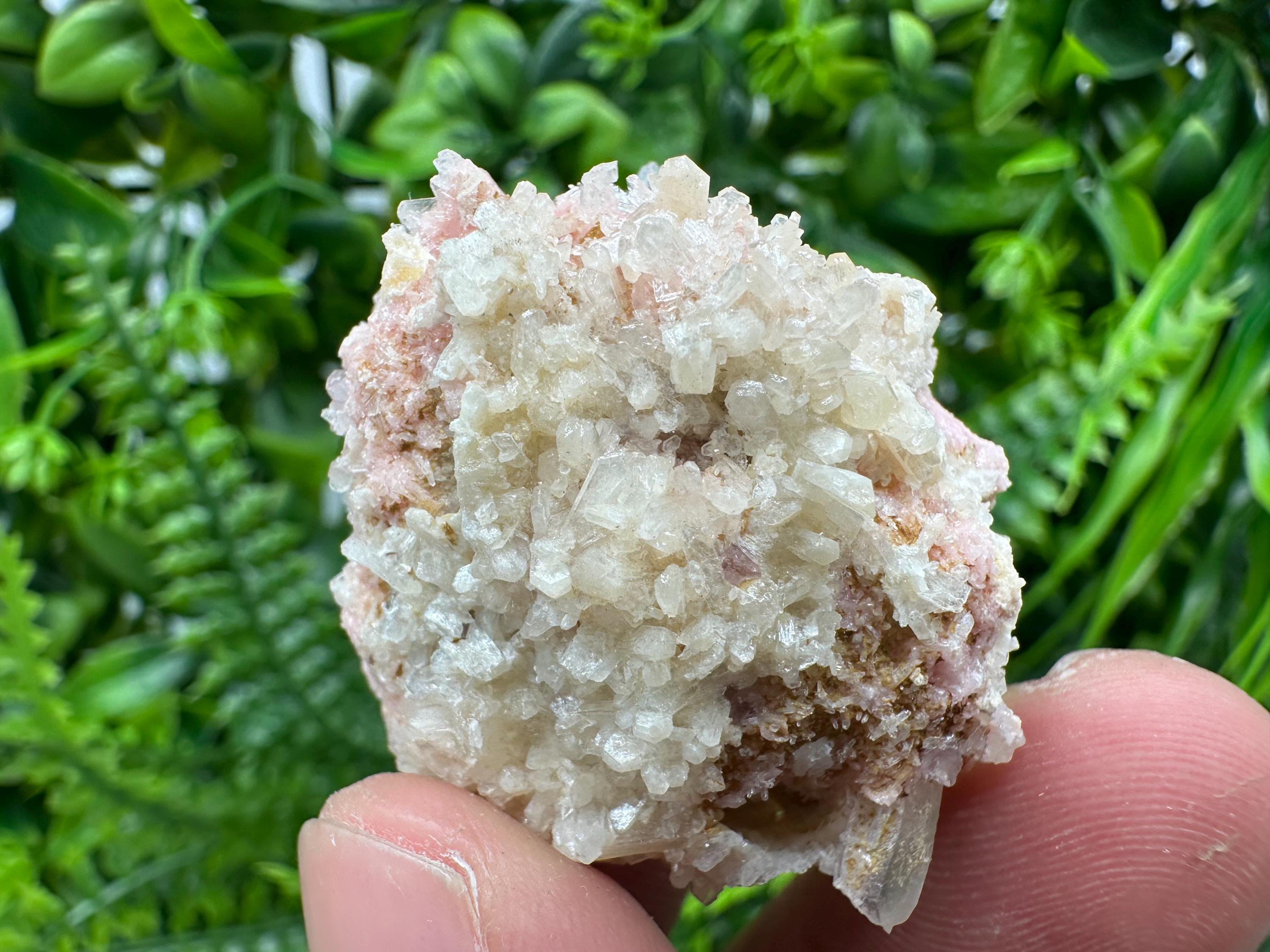 Pink Rhodochrosite Crystal: Starnica Mine, Bulgaria