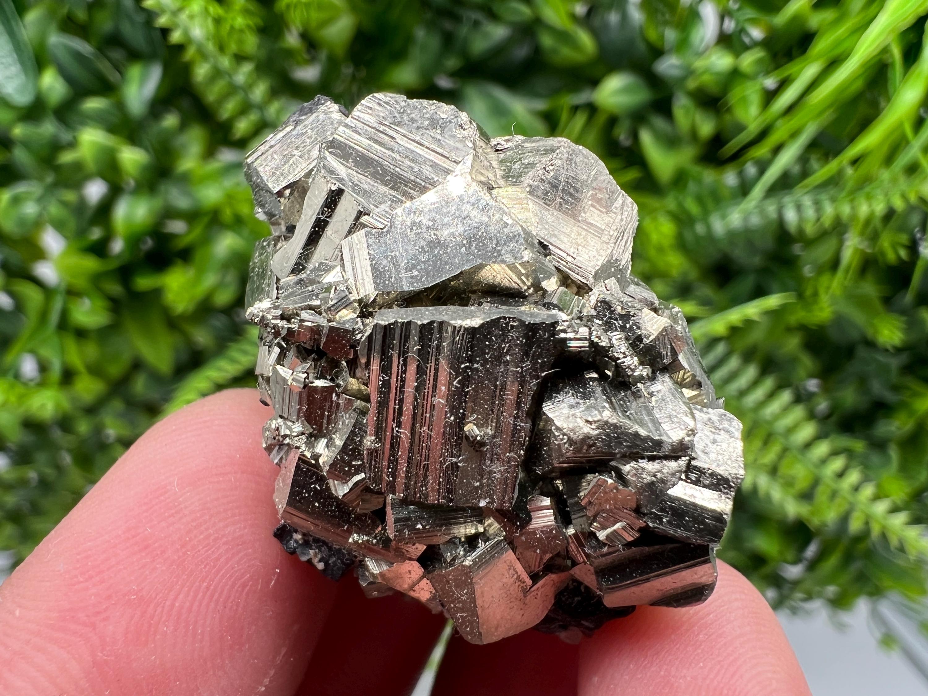 Golden Pyrite Cluster, Sphalerite Mineral Specimen, Madan Bulgaria