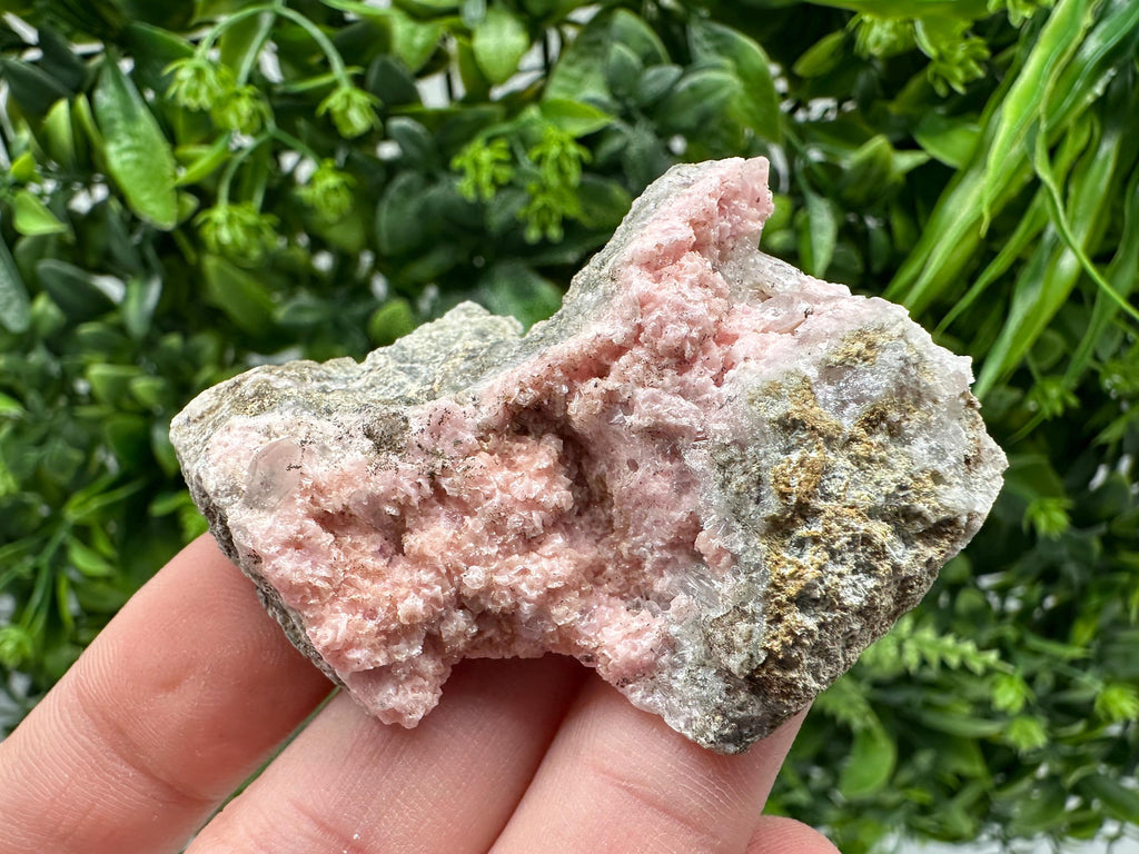 Pink Rhodochrosite Crystal: Starnica Mine, Bulgaria, Home Decor