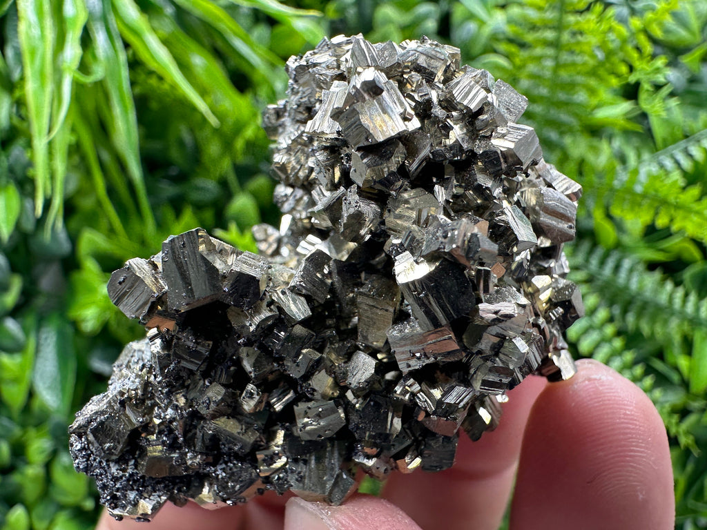 Natural Pyrite Crystal Cluster, September Mine Bulgaria