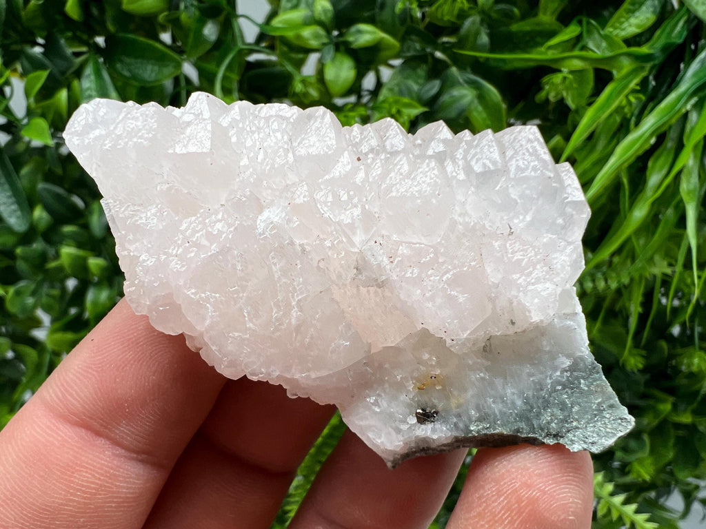 Rare UV Calcite Cluster, Djurcovo Mine, Bulgaria, Mineral Specimen