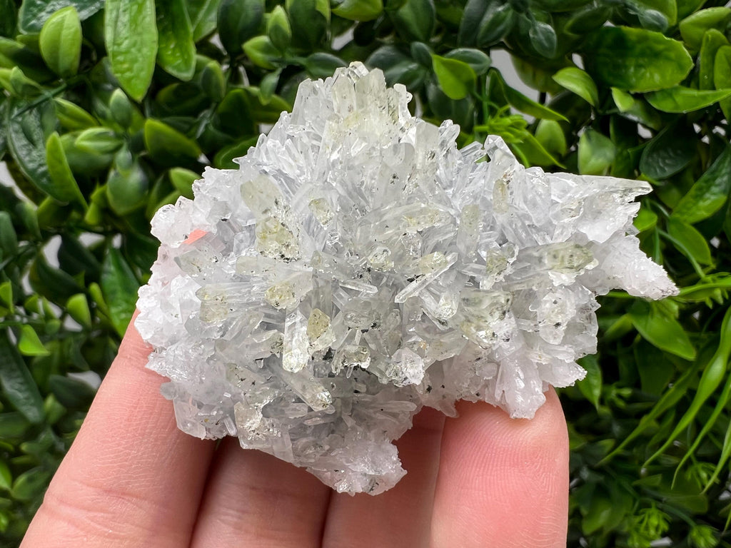 Lovely specimen Green Quartz inclusions Chlorite and Sphalerite/ Natural minerals/ Souvenir crystal gift minerals famous 9th September/Madan