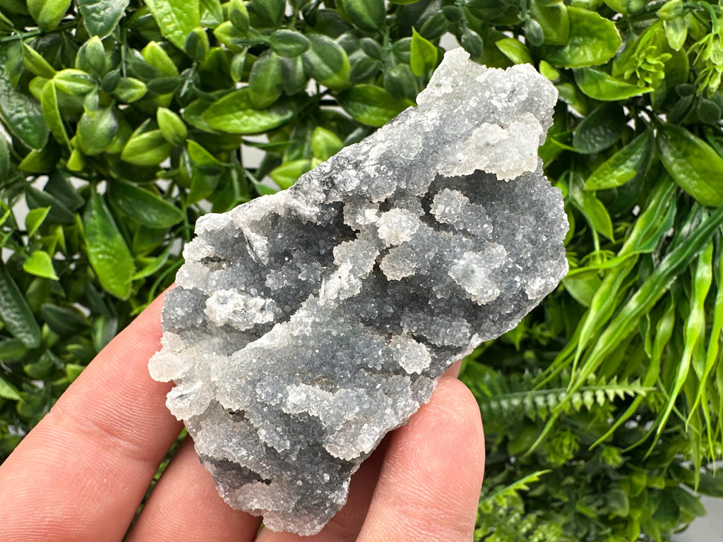 Natural Chalcedony Specimen: India Crystal Mineral, Home Decor