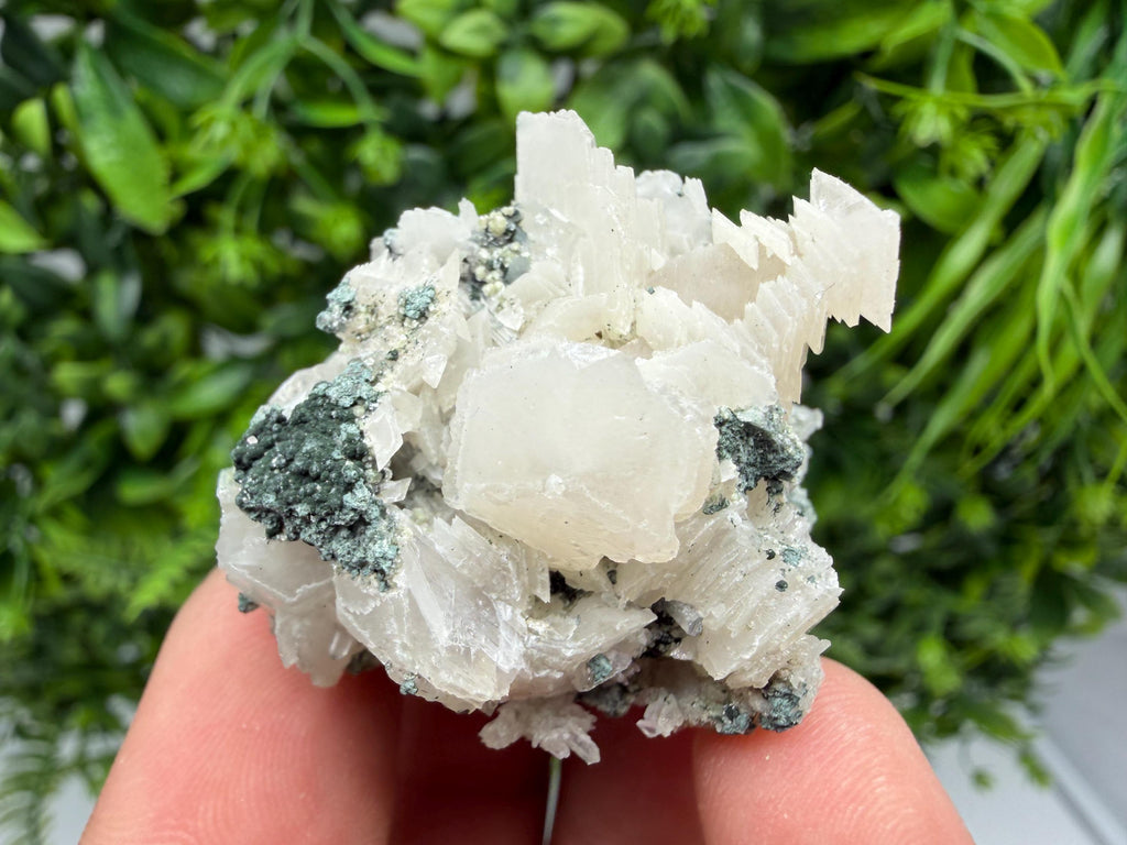 Wonderful Calcite,Quartz on Chlorite matrix,from Borieva mine,Madan,Bulgaria,natural collection mineral specimen,rare crystal,home decor