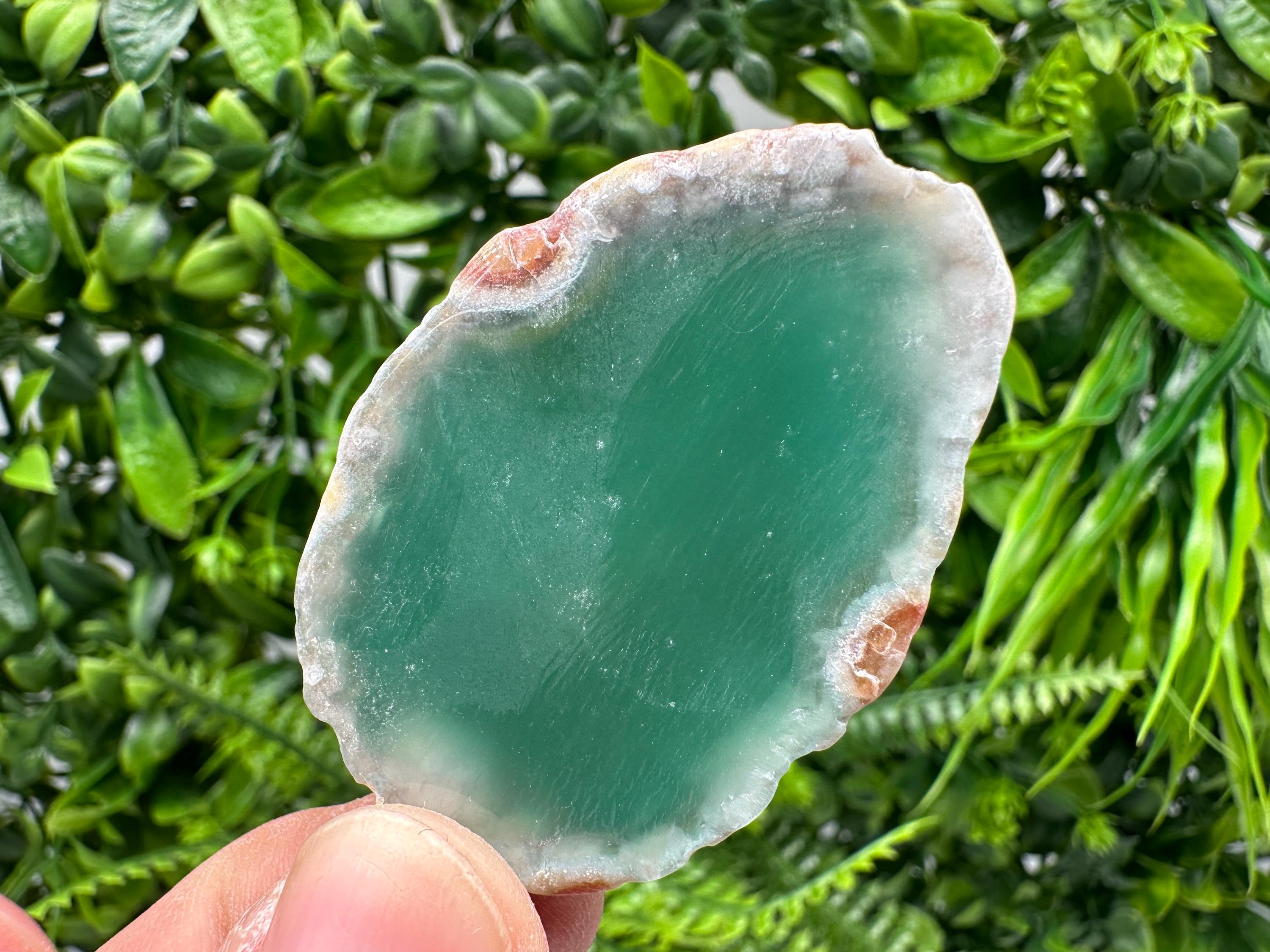 Agate Slice: Spiritual Healing Crystal Coaster Ornament