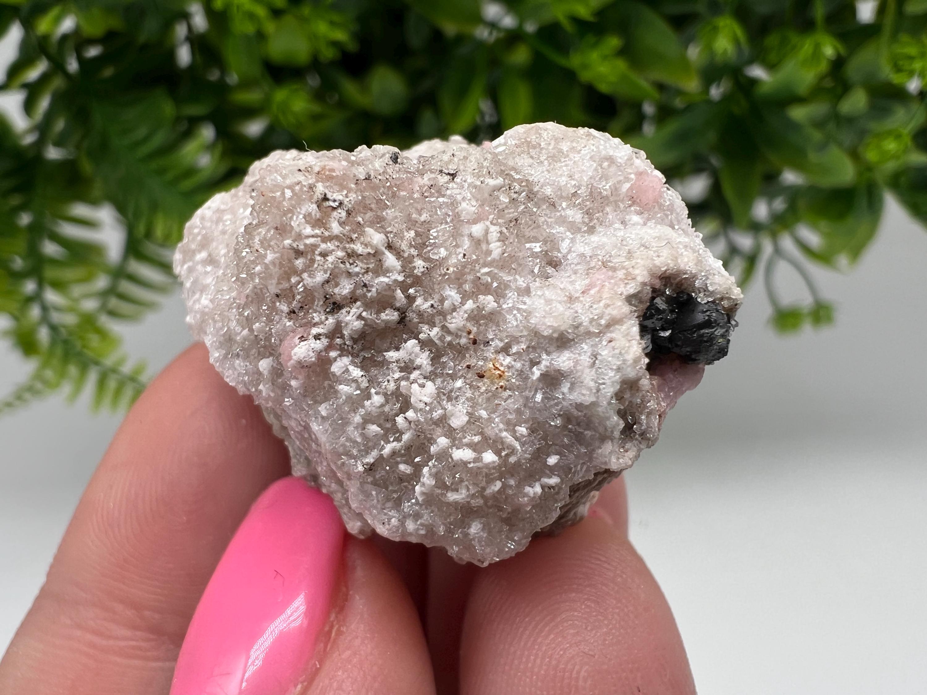 Beautiful Rhodochrosite on Quartz,pink minerals,Starnica Mine,Davidcovo,Bulgaria natural minerals,collection crystal,gift home decor,collec