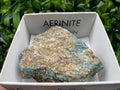 Rare Raw Aerinite Mineral Specimen: Collection Crystal from Lleida, Spain (3.5/3.5 CM)