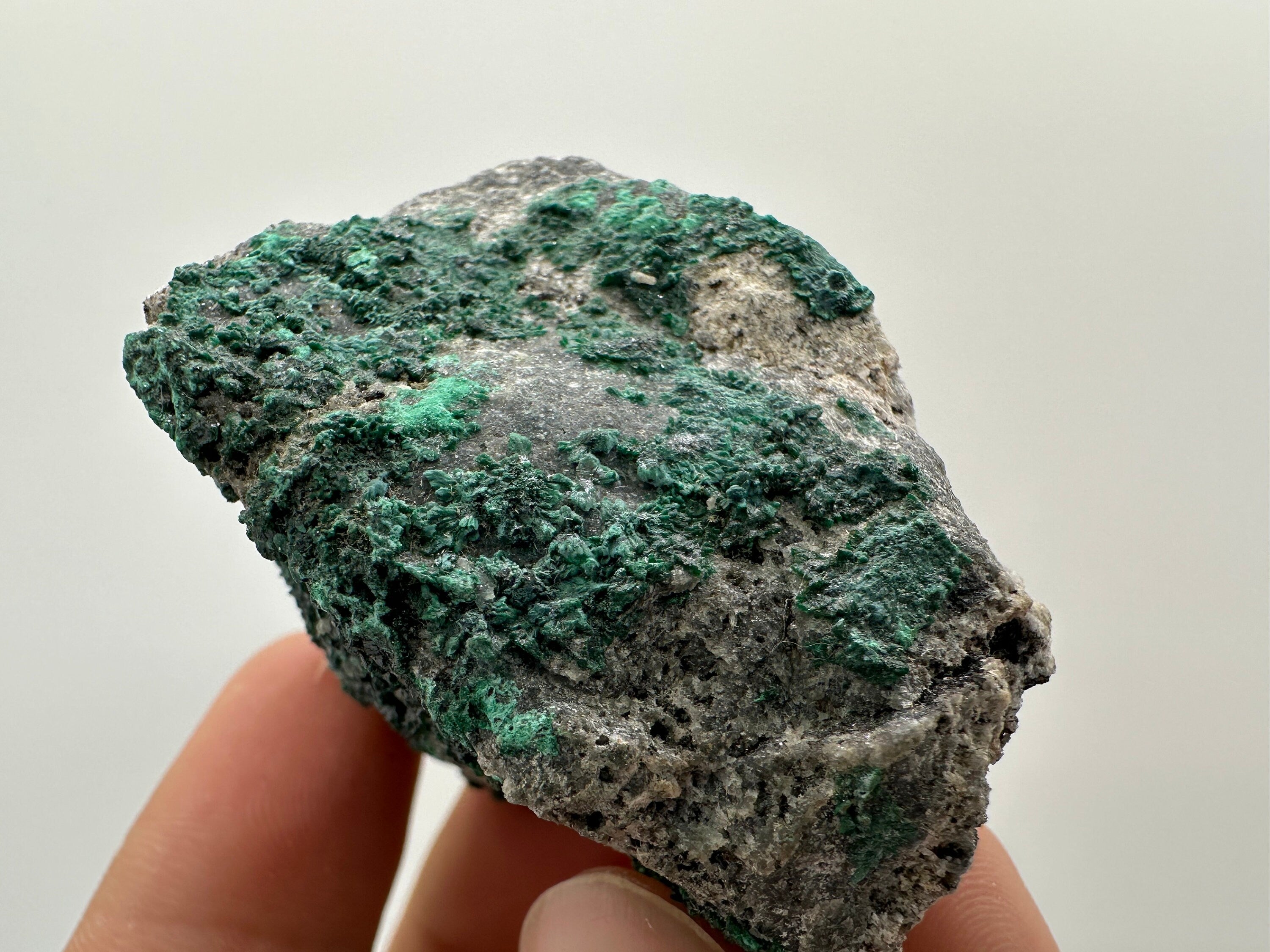Green Polished Malachite Crystal, Congo Minerals, Chakra Stone