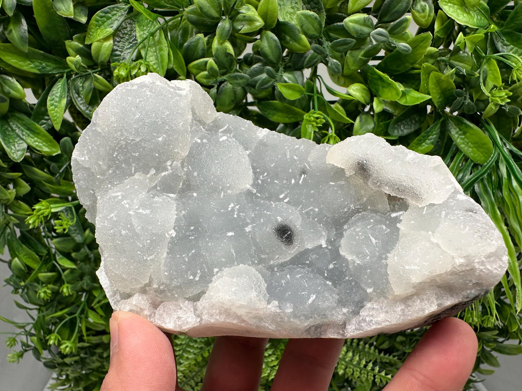 Natural Chalcedony Specimen, India Crystals, Home Decor