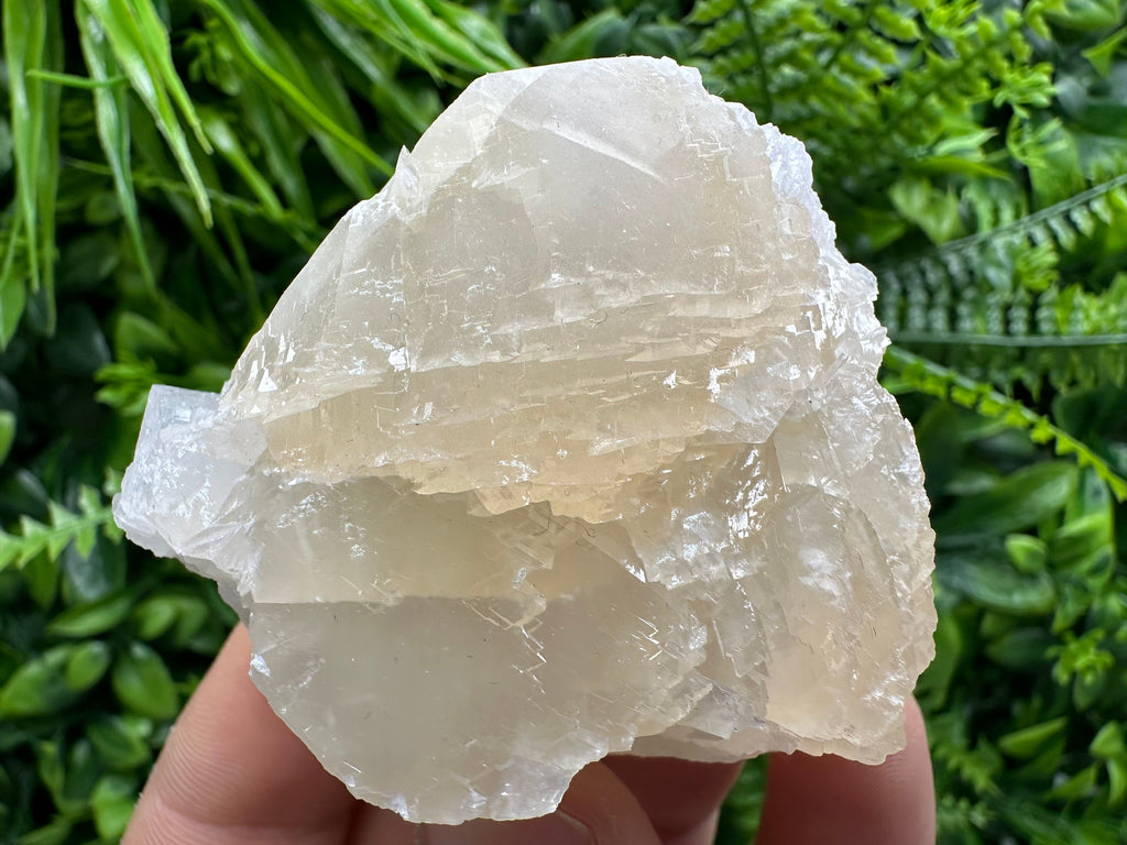 Mangano Calcite with Galena: Natural Minerals Souvenir from Borieva Mine, Bulgaria (7/7/3cm)