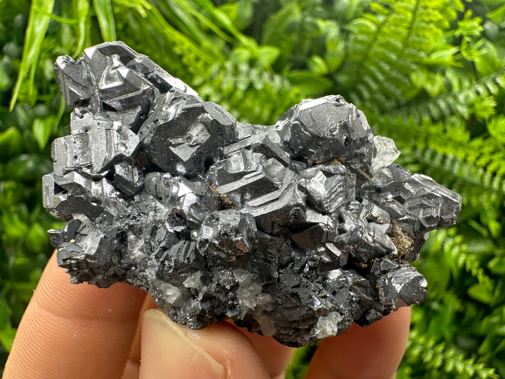 Galena Spinel Quartz Crystal: Natural Mineral Home Decor
