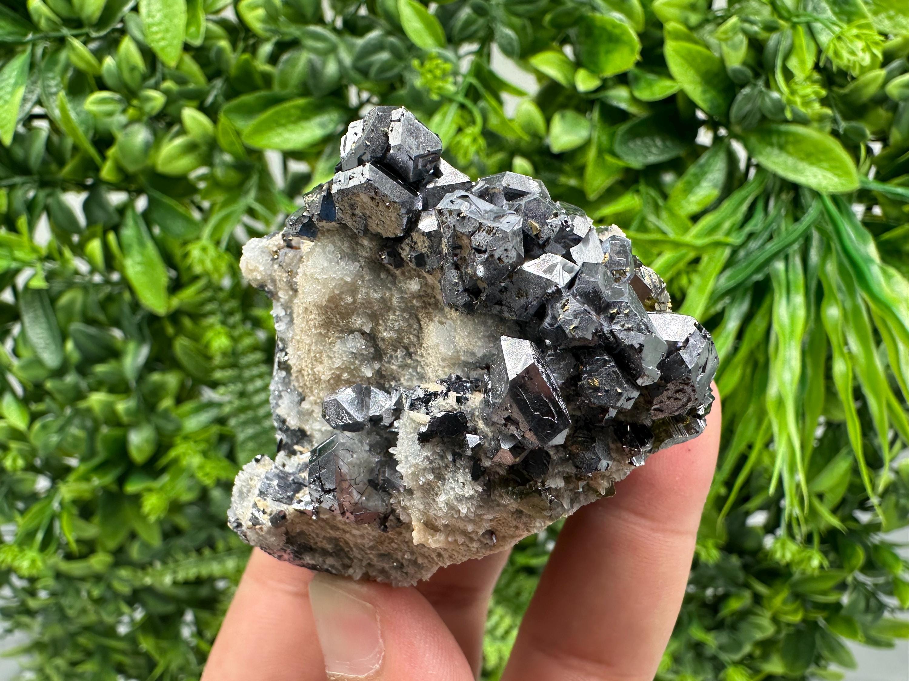 Galena Sphalerite Mineral Specimen: Krushev Dol Mine, Bulgaria