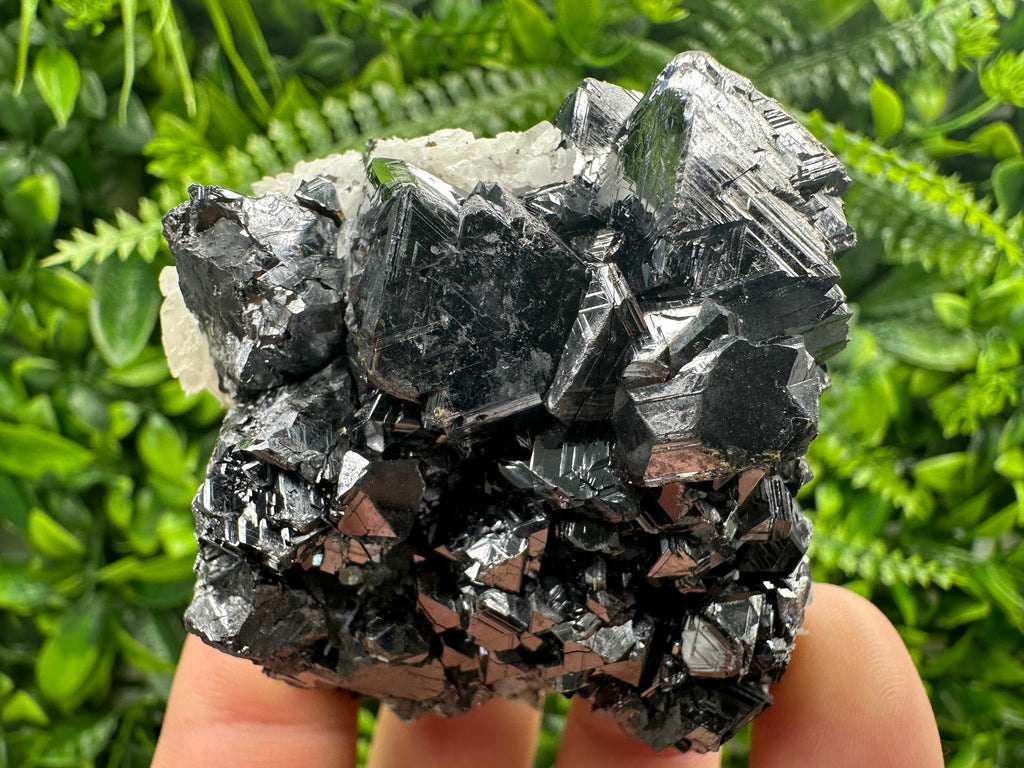 Black Sphalerite Cluster: Natural Mineral Souvenir, Borieva Bulgaria