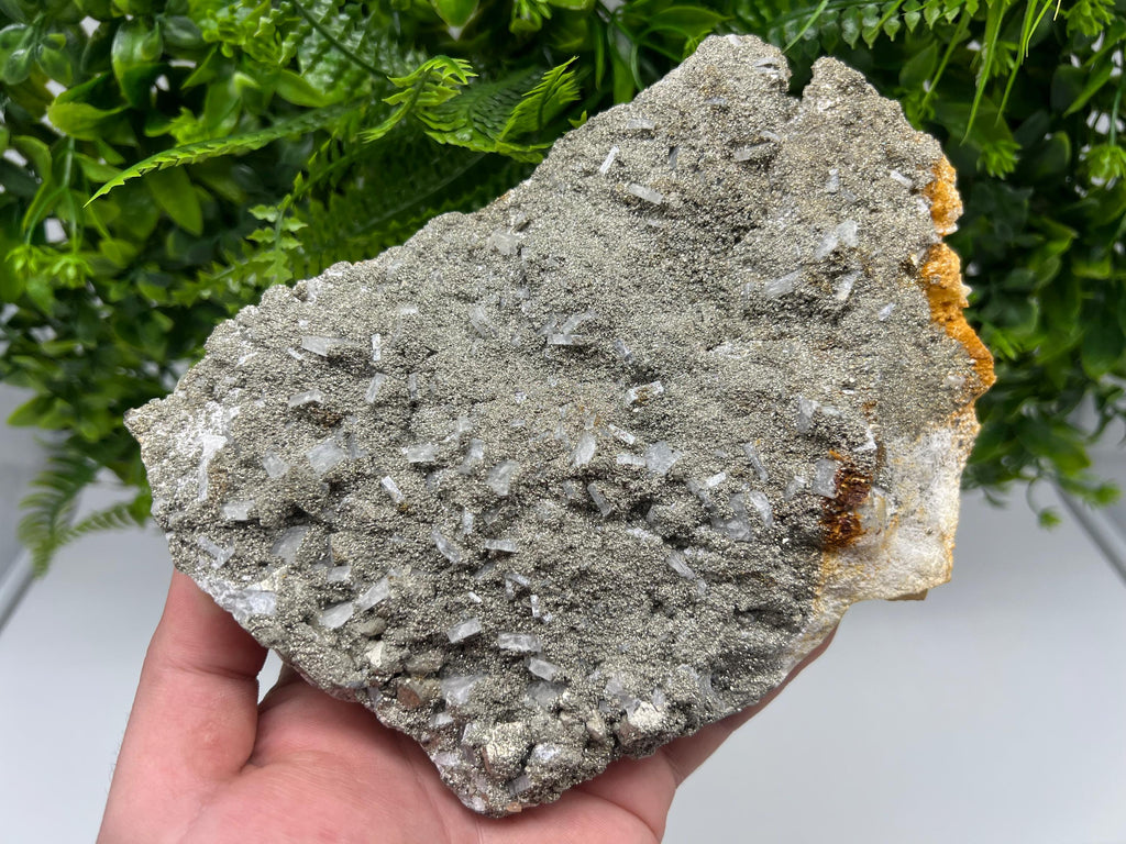 Barite Marcasite Cluster on Chalcedony, Androvo Mine, Bulgaria