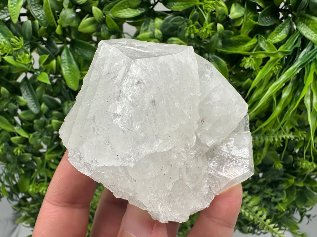 Apophyllite Stilbite on Chalcedony Specimen, India Crystal