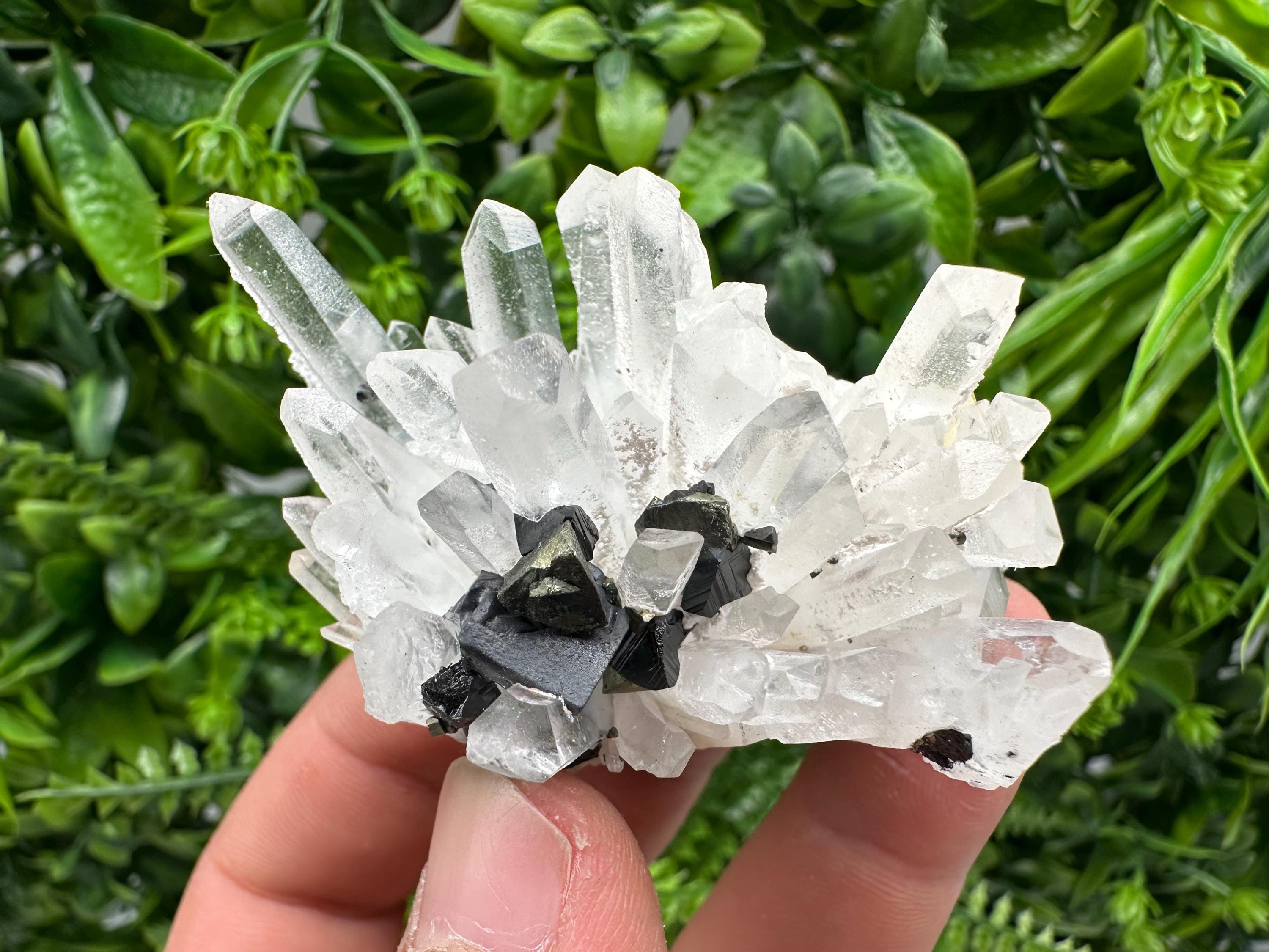 Quartz Sphalerite Chalcopyrite Mineral Specimen, Madan Bulgaria