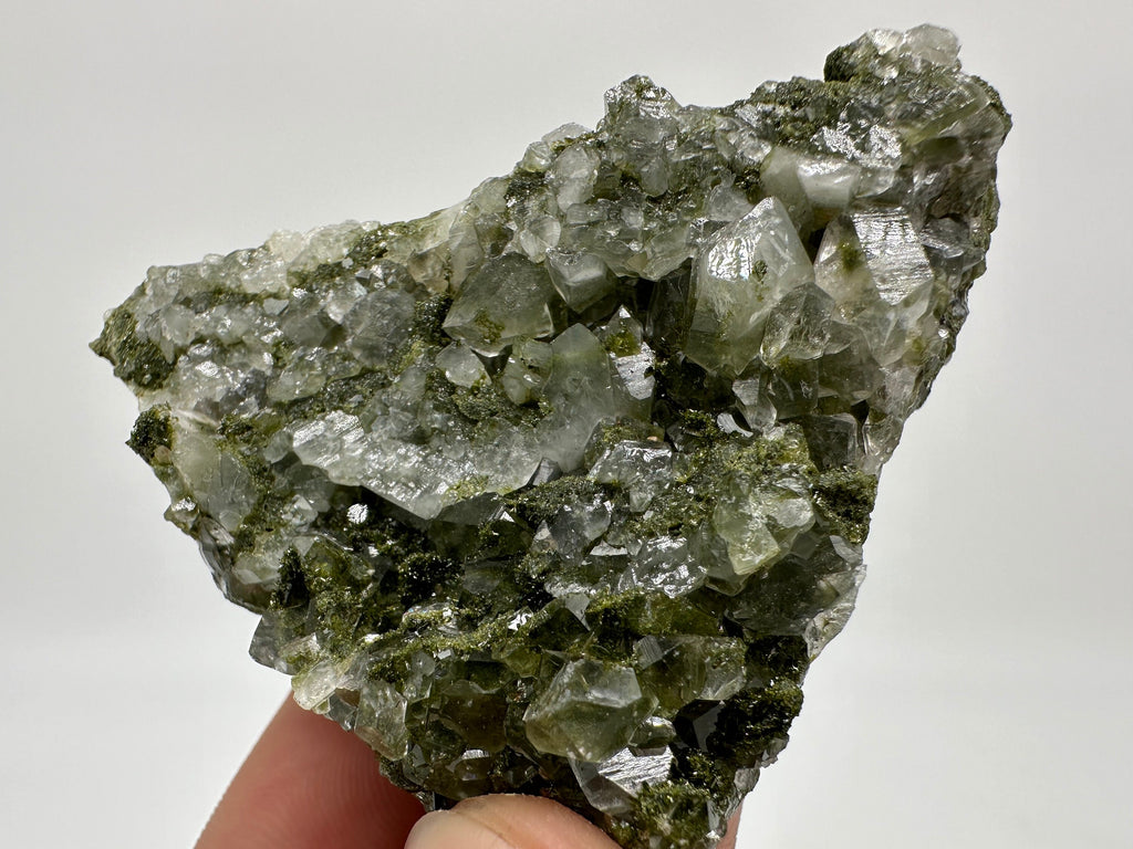 Rainbow Epidote with Quartz, Hakkari Turkey Mineral Specimen
