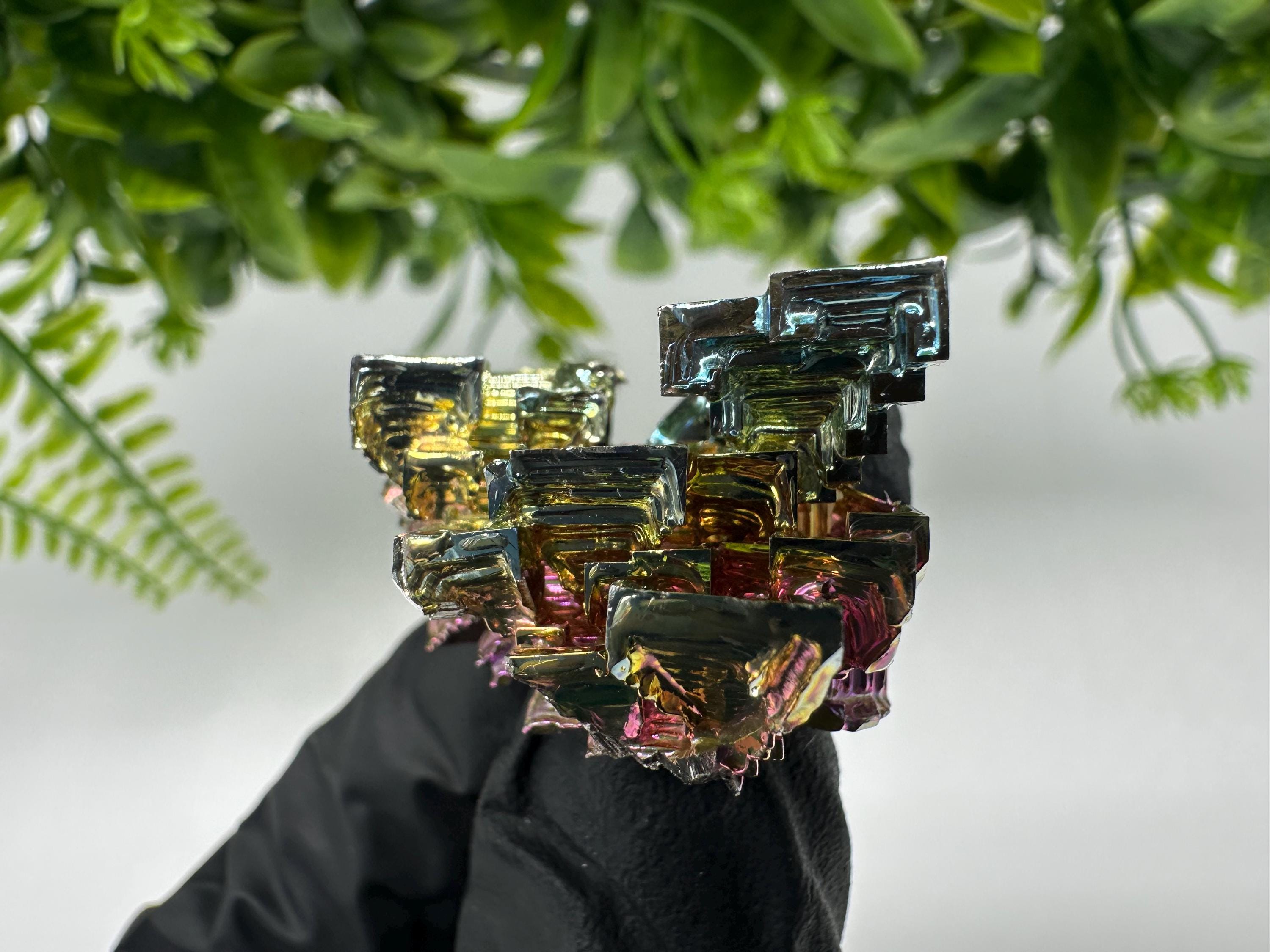 Rainbow Bismuth Crystal: Rare Gemstone Specimen,wholesale Bismuth