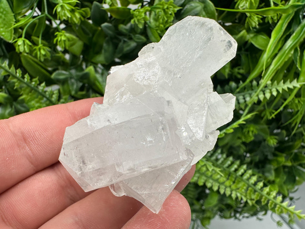 Apophyllite Crystal Specimen, Natural Indian Minerals, Home Decor