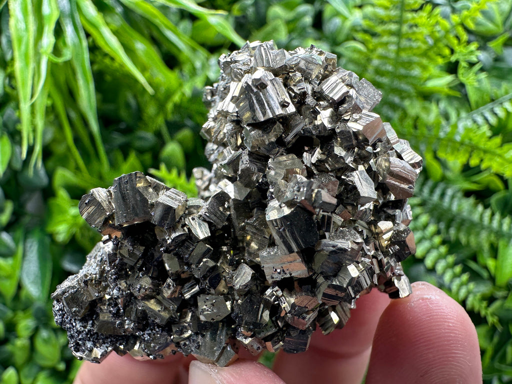 Natural Pyrite Crystal Cluster, September Mine Bulgaria