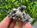 Pyrite Sphalerite Quartz Calcite Mineral Specimen, Bulgaria Crystal Decor