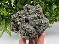 Wonderful Pyrite on Green Quartz,natural,collection mineral,gift,home decor stone,rare crystal,collection Borieva mine,Madan,Bulgaria