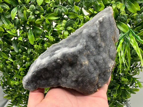 Chalcedony Quartz with Chlorite Cluster, Madan, Bulgaria