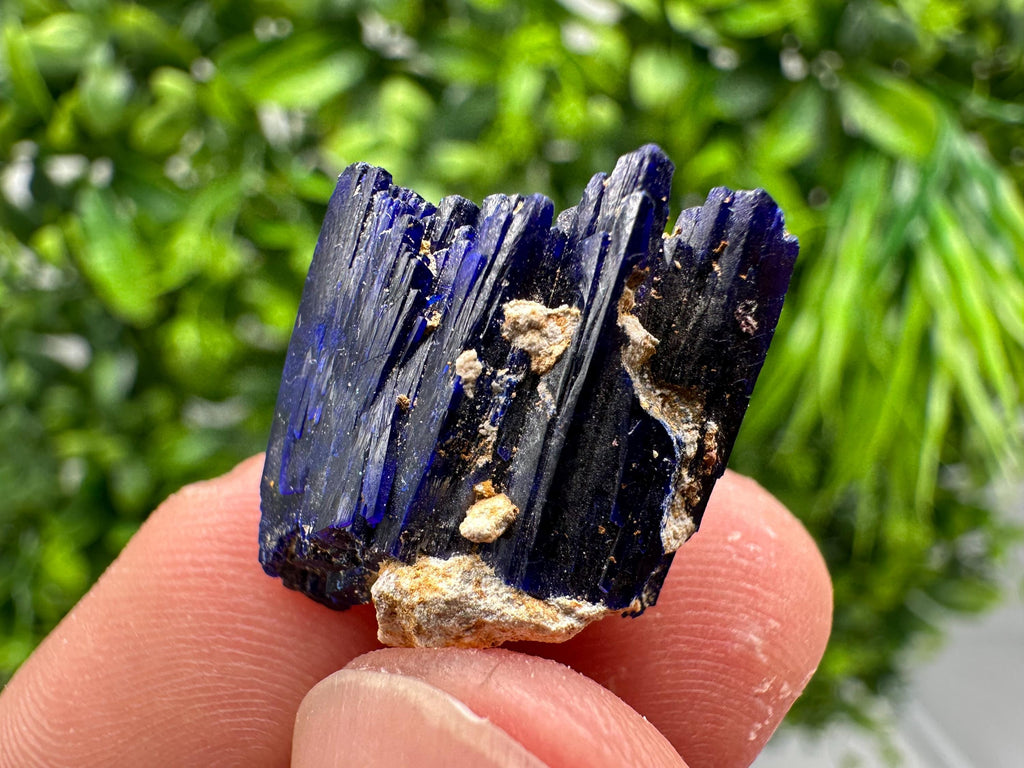 Crystallized Azurite-Kerrouchen,Morocco-Blue Azurite Specimen-High Quality Blue Azurite-Azurite Mineral Specimen, gemmy,lustrous of Azurite