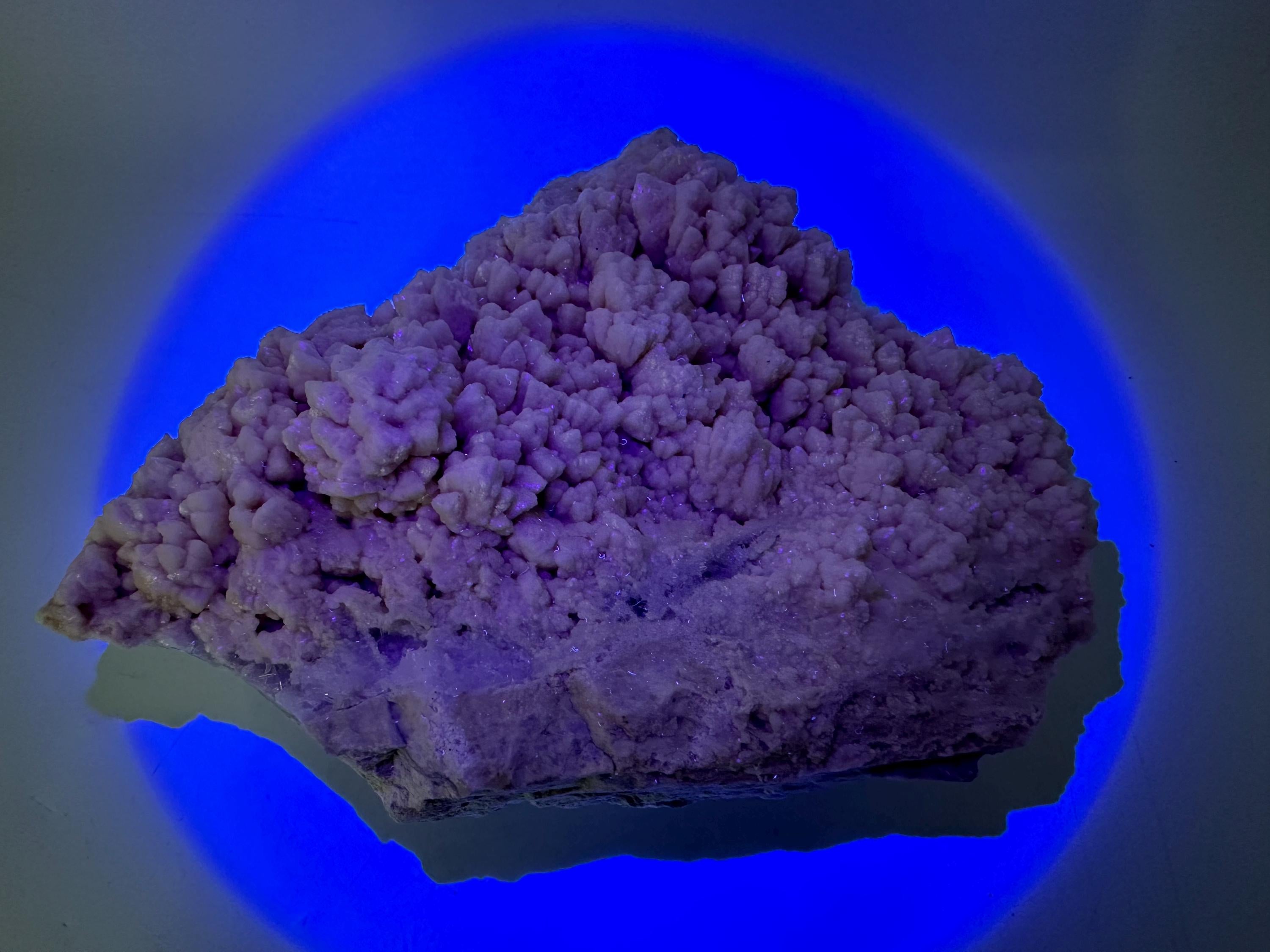 Pink Manganocalcite Mineral Specimen: Krushev Dol Mine, Bulgaria