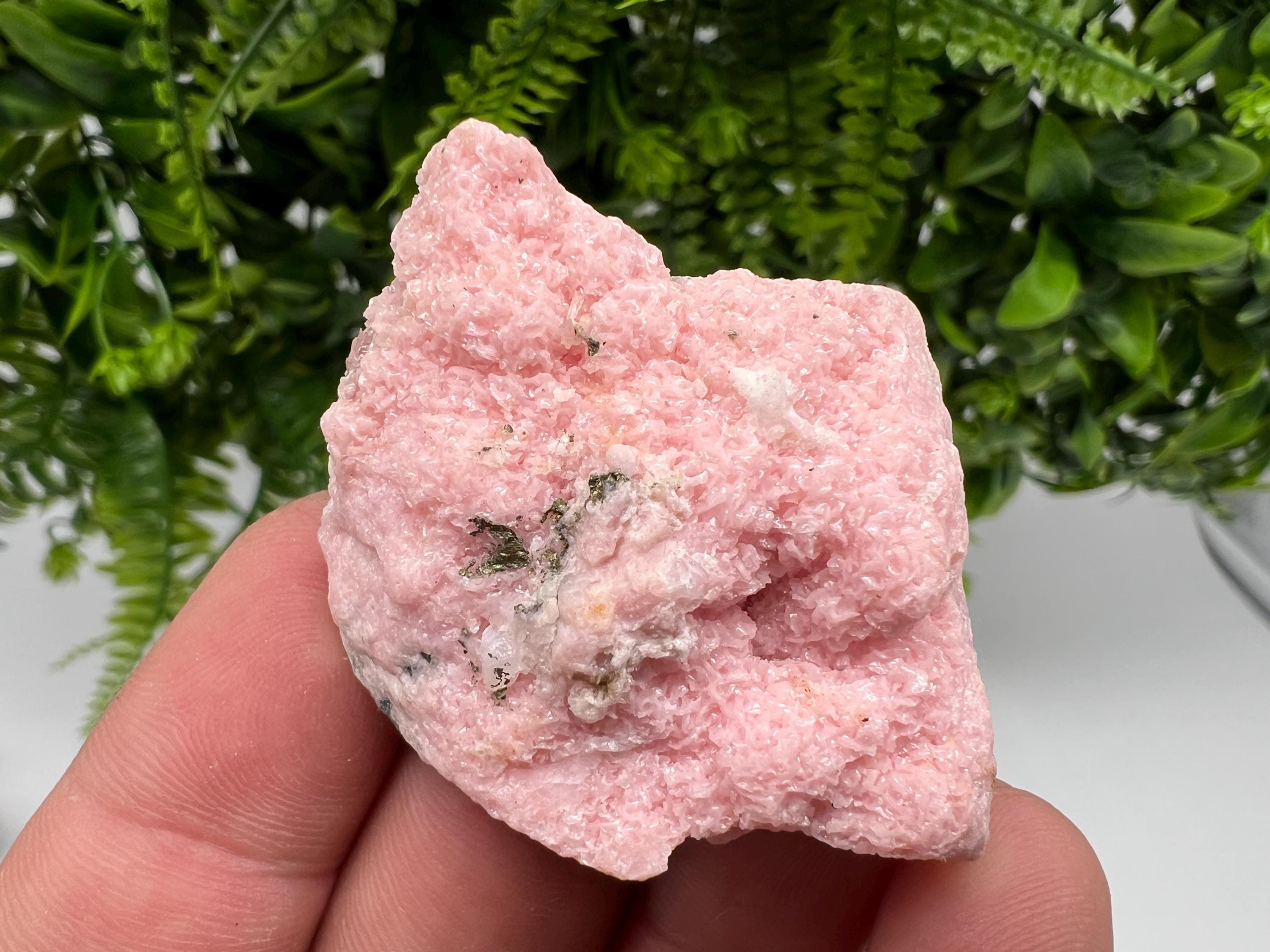 Pink Rhodochrosite Crystal, Starnica Mine Bulgaria, Home Decor Stone