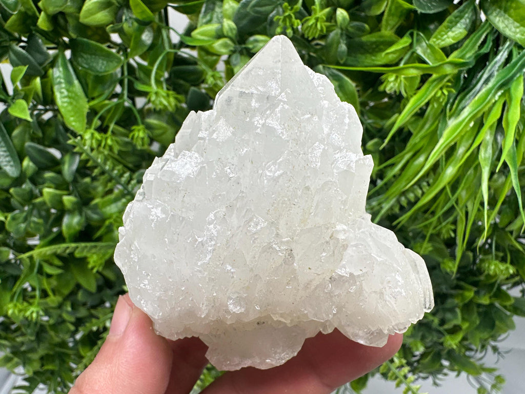 Natural Quartz with Epidote Mineral Specimen, Bulgaria
