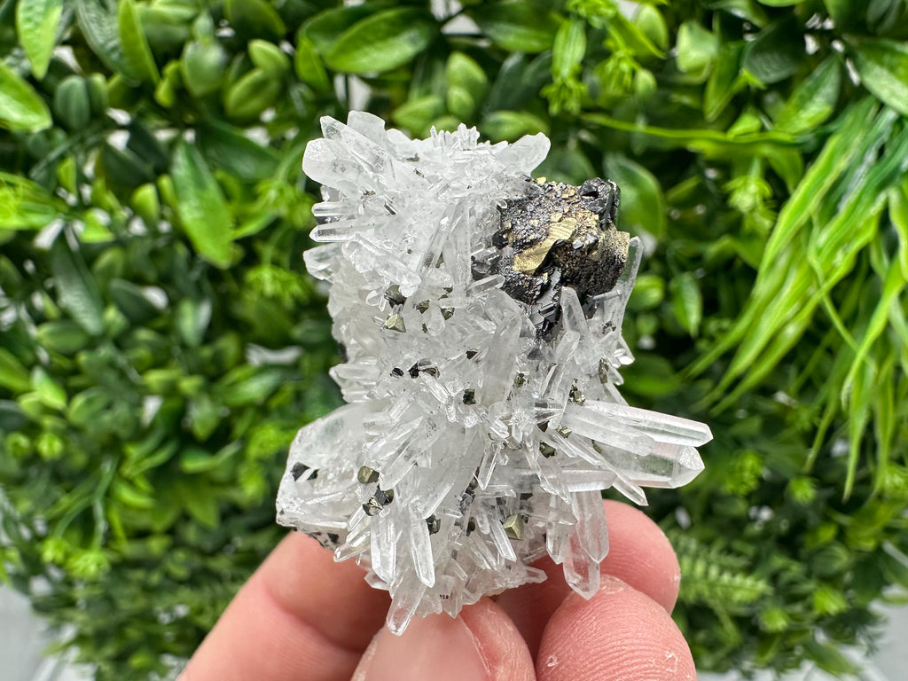 Wonderful Sphalerite Chalcopyrite on  Quartz whit Hematite feom 9 th September mine,Bulgaria,natural,collection mineral specimen,gift